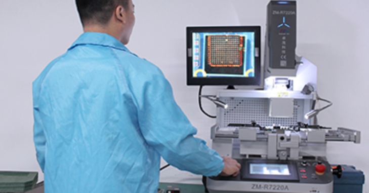 BGA test machine