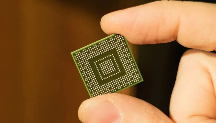 BGA package chip